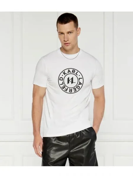 Karl Lagerfeld Tricou alb