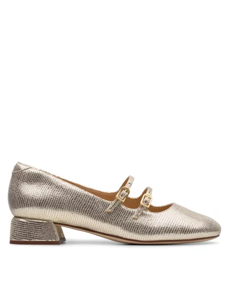 Κλειστά παπούτσια Clarks Daiss 30 χρυσό