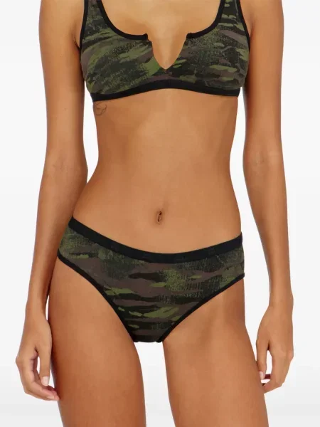 Majtki briefs Diesel zielone