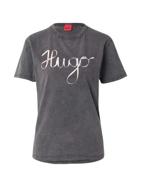 HUGO Tricou negru