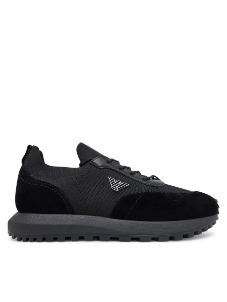 Sneakersy Emporio Armani čierna