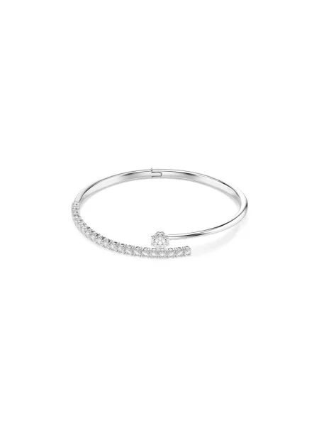 Swarovski bransoletka metalowa z cyrkonią MATRIX szara