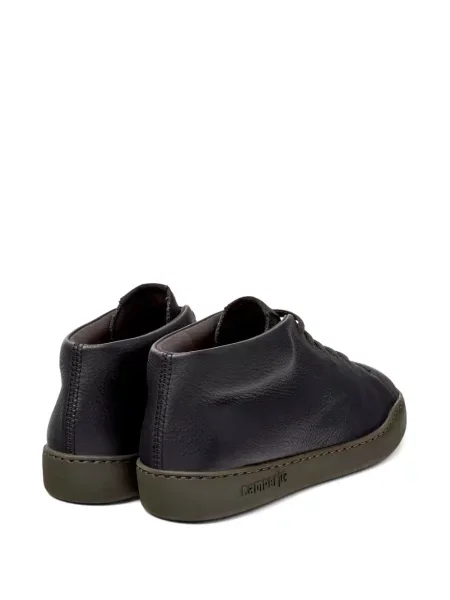 Sneakerși Camper cu șireturi din piele negru