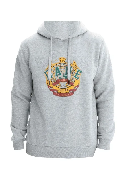 Arma Sweater majica tamo žuta / melange / kraljevski zelena / tamno crvena siva