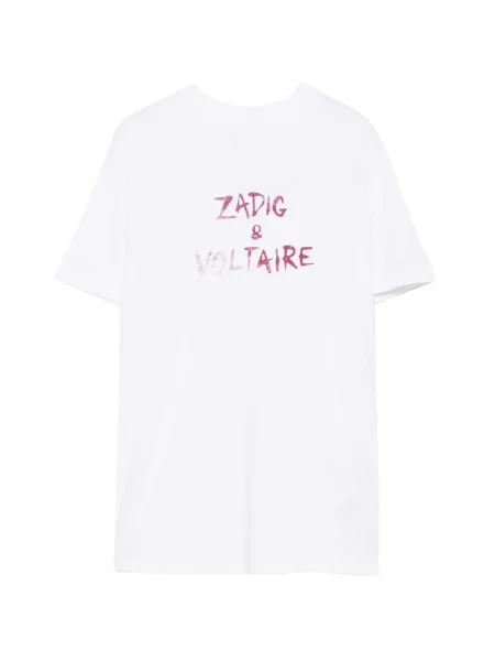 Dětské tričko Zadig & Voltaire bílé