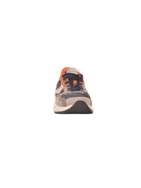 Sneakersy Voile Blanche skórzane szare