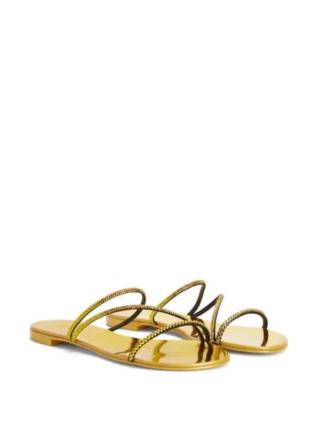 Sandale Giuseppe Zanotti de cristal galben