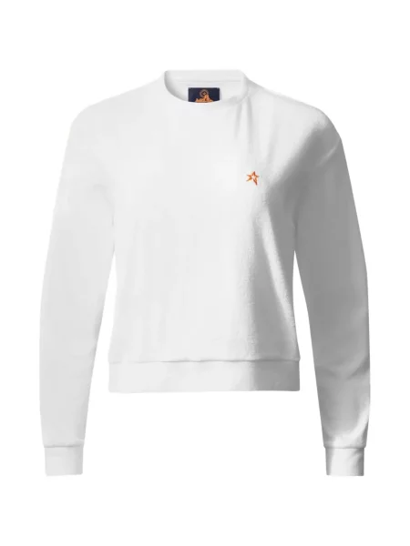 Hanorac Perfect Moment cu broderie alb