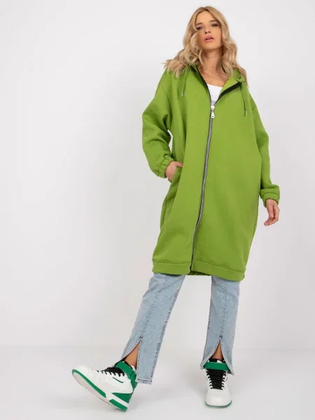 Hanorac Fashionhunters verde