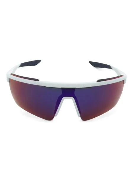 Ochelari de soare Nike cu cordon din jerseu cu imprimeu abstract gri