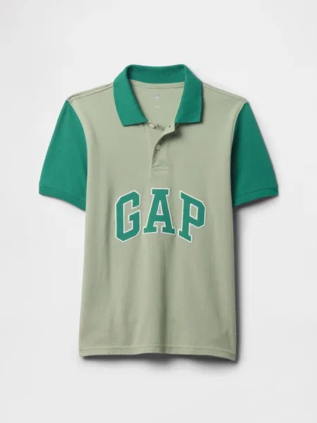 Tricou polo copii Gap