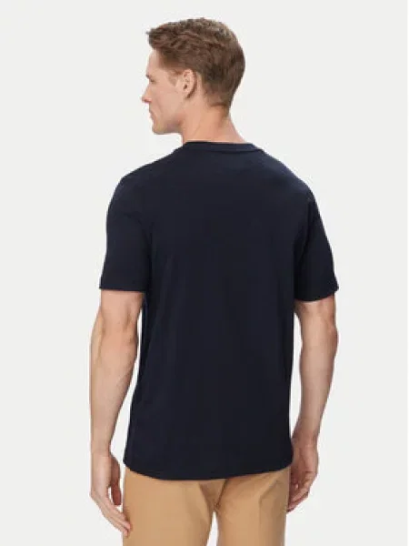 TOMMY HILFIGER Marškinėliai tamsiai / raudona / balta mėlyna