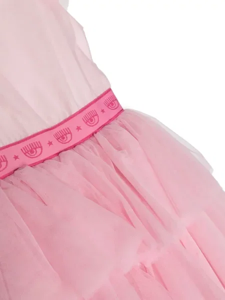 Sukienka dziecięca Chiara Ferragni różowa