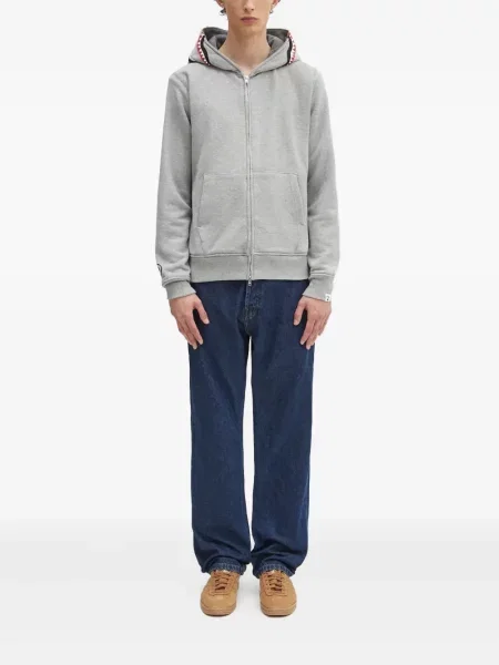 Hanorac cu glugă A Bathing Ape® cu glugă gri