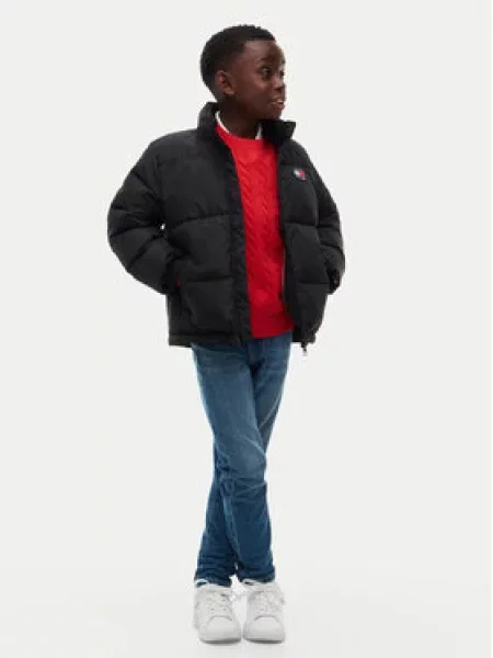 Bunda pro přechodné období Tommy Hilfiger černá