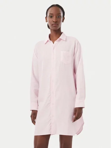 Ночная рубашка Lauren Ralph Lauren розовая