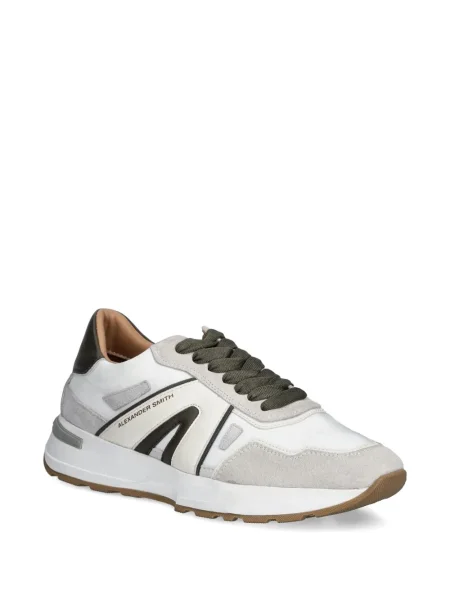Sneakerși Alexander Smith din piele alb