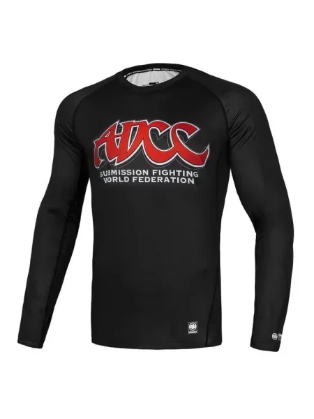 Longsleeve Pitbull Rashguard ADCC Camo czarna