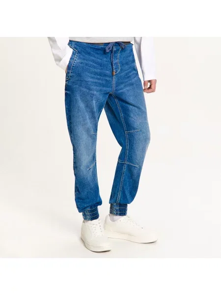 Джоггеры Cropp синие