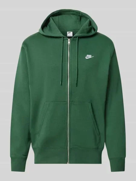 Bluza rozpinana o kroju regular fit z mieszanki bawełny Nike