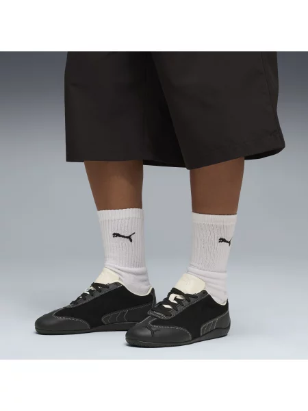 Puma sneakersy skórzane Speedcat Icons czarne