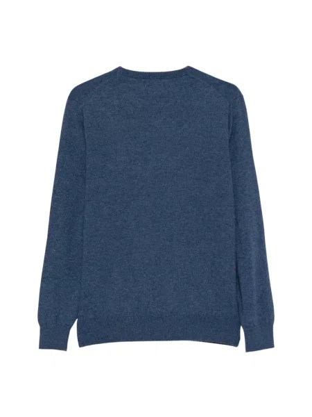 Sweter Mc2 Saint Barth wełniany niebieski