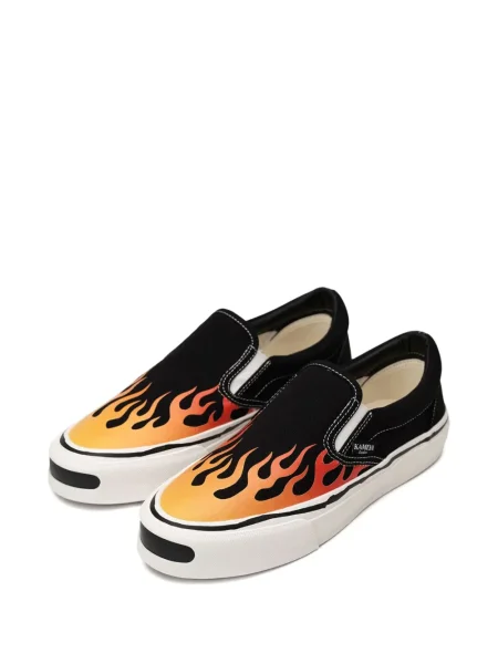 Sneakerși Kamiya slip-on negru