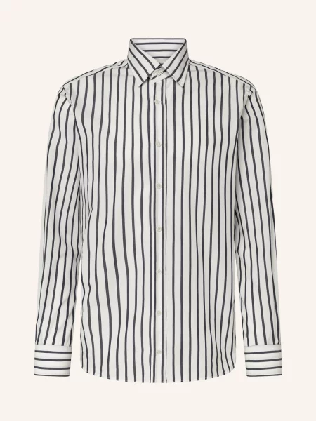 Windsor. Koszula Lapo-W Shaped Fit weiss biała
