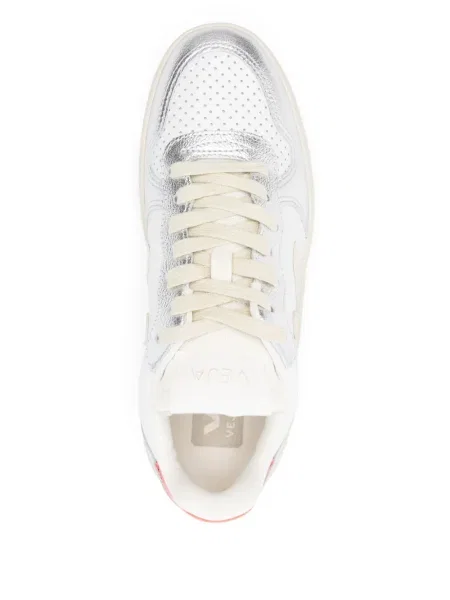Sneakerși Veja V-10 din piele alb