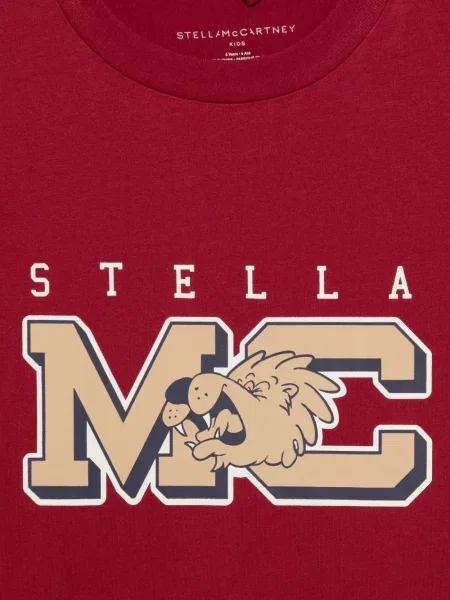 Dětské tričko Stella Mccartney červené