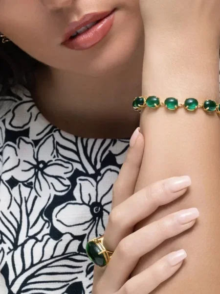 Brăţară Bounkit Jewelry verde