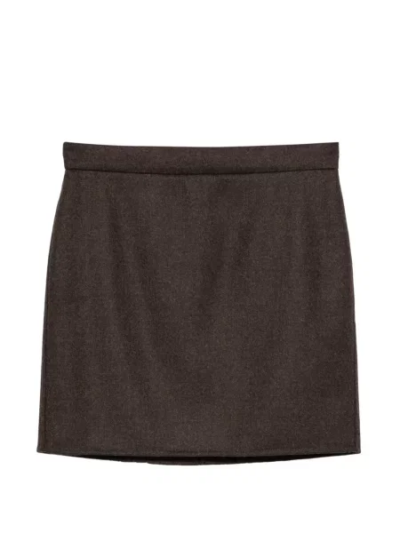 Sukňa Max Mara sivá