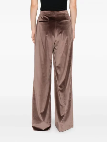 Pantaloni Tagliatore de catifea maro