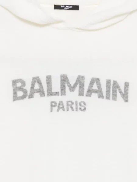 Sweter dziecięcy Balmain biały