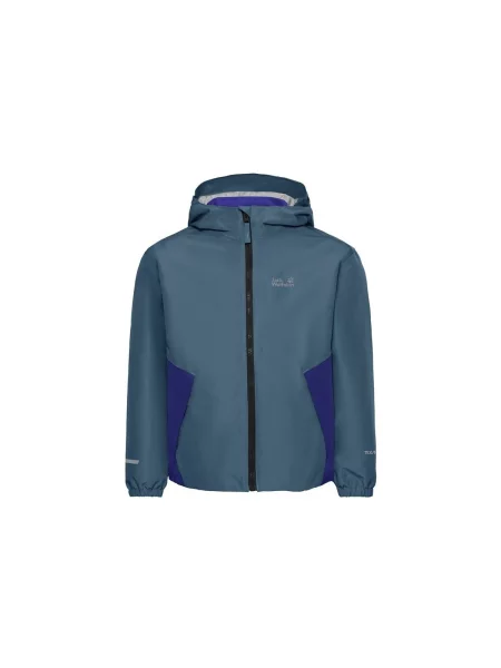 Geacă copii Jack Wolfskin albastru