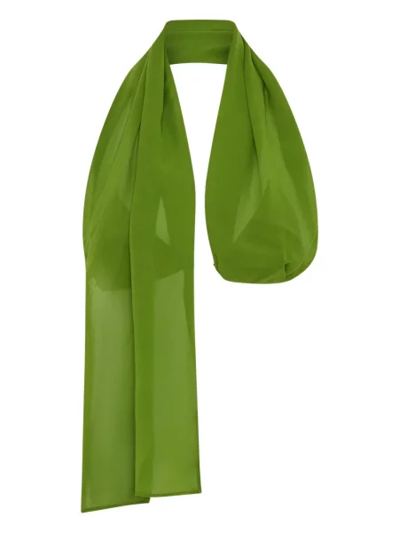 Jedwabna bluzka Christopher Esber zielona