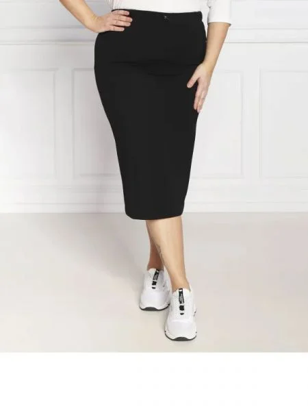 Persona by Marina Rinaldi Fustă OLE Plus size negru