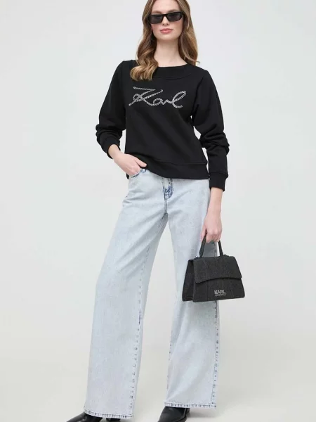 Дънки Karl Lagerfeld синьо