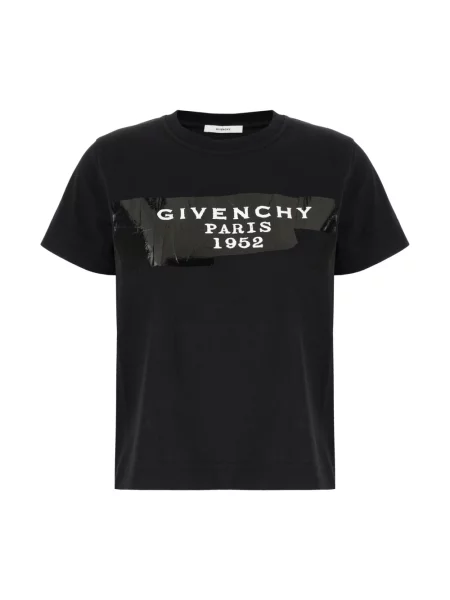 Koszulka Givenchy z nadrukiem czarna