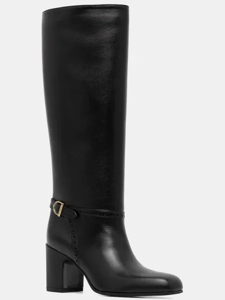 Bally ghete de piele ENILDA 75 cu drept negru