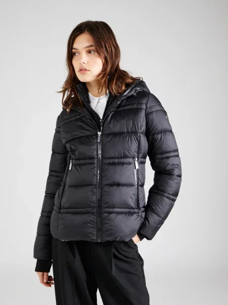 MICHAEL Michael Kors Geacă de primăvară-toamnă negru