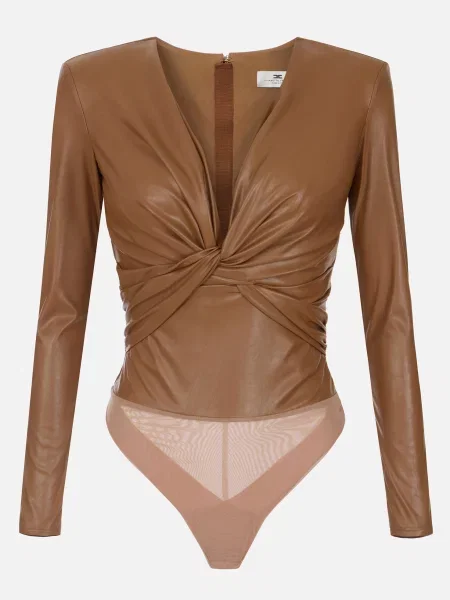 Боді Elisabetta Franchi коричневе