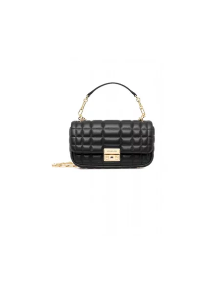 Torebka Michael Michael Kors skórzana pikowana czarna