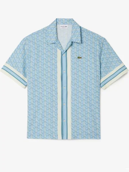 Сорочка Lacoste блакитна