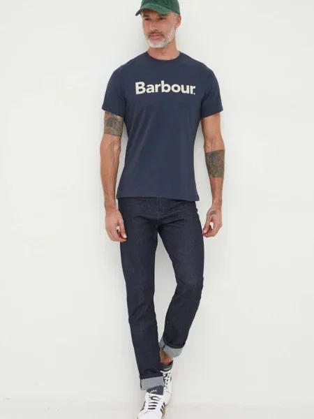 Barbour kratka majica modra