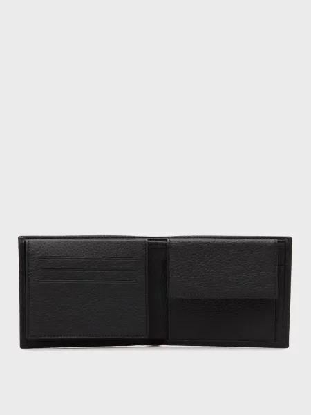 Кожаный кошелек Karl Lagerfeld черный