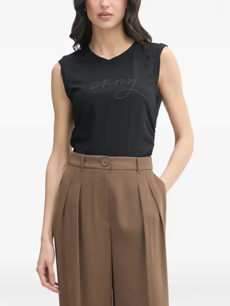 Tricou Dkny cu imagine negru