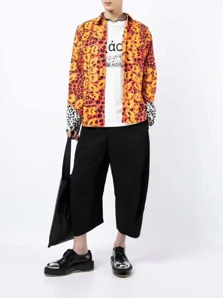 Košile Black Comme Des Garçons s potiskem černá