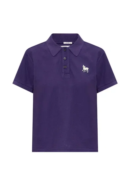Tricou polo Mother cu autograf violet
