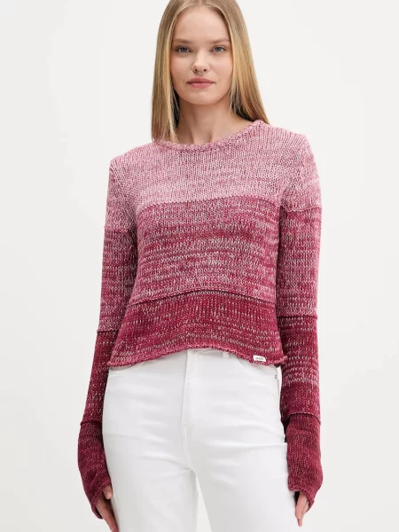 Пуловер Guess Originals розово